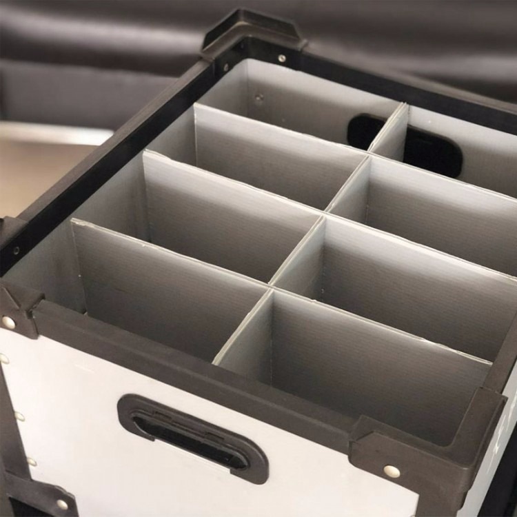 杭州加强加固型中空板箱  静电周转箱 杭州中空板周转箱厂家通用