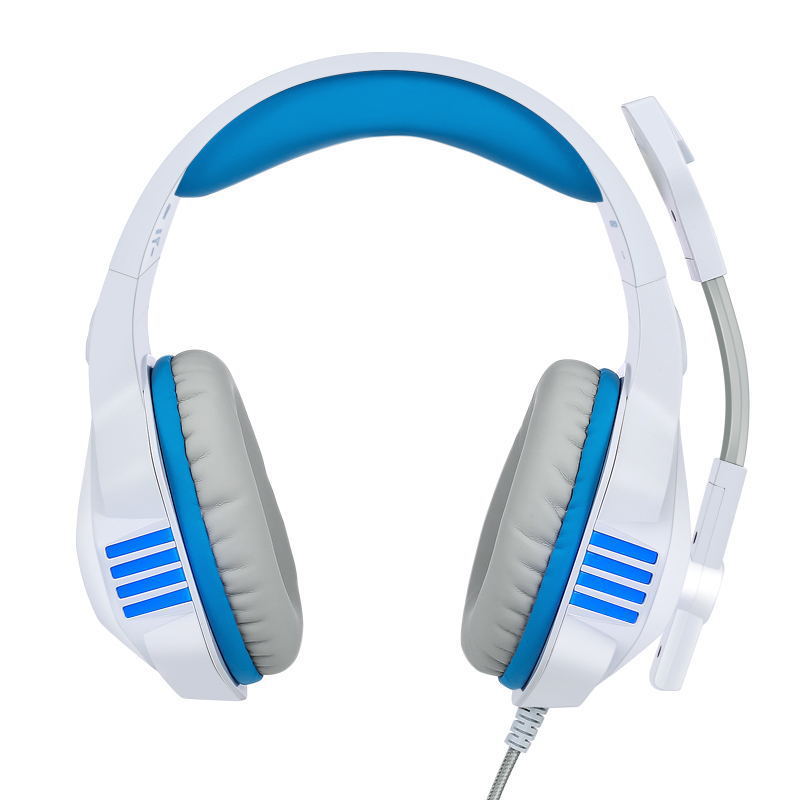 因卓G7500电脑游戏耳机头戴四级单插带配线动圈带麦耳机厂家批发