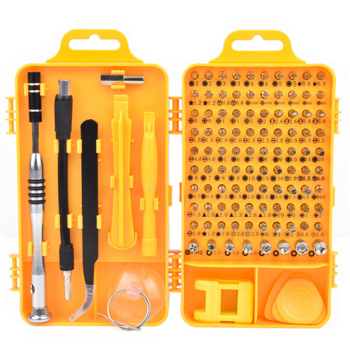 WEEKS 112-in-1 wholesale watch and mobile phone disassembly and repair tools screwdriver chrome vanadium steel screwdriver set