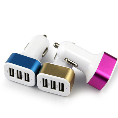 Car Charger 3USB Car Charger Car 3U Mobile phone charger 2.1A Car Charger C20