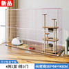 Cat cage three -layer cat villa indoor double -layer iron mesh cat house two layers of cat nest four layers of home pet cat cage