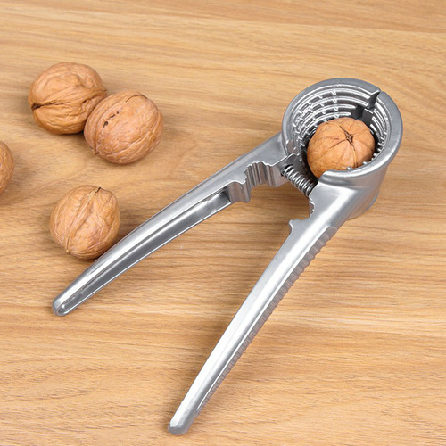 Multifunctional walnut and hazelnut sheller, funnel-shaped walnut clip tool, multi-tooth spacing nut opening tool