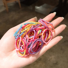 New seamless hair tie, hairband for kids, children hair ribbon without knot, gentle on hair, rubber band hair accessory for girls, small hair tie