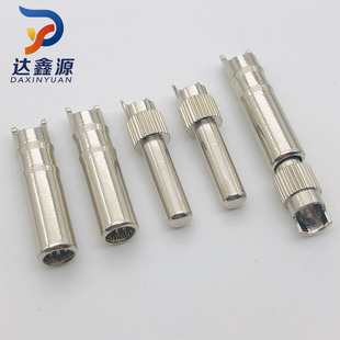加工定制 冠簧 冠簧插针插孔连接器4.0冠簧公母端子铜针插针pin针-阿里巴巴
