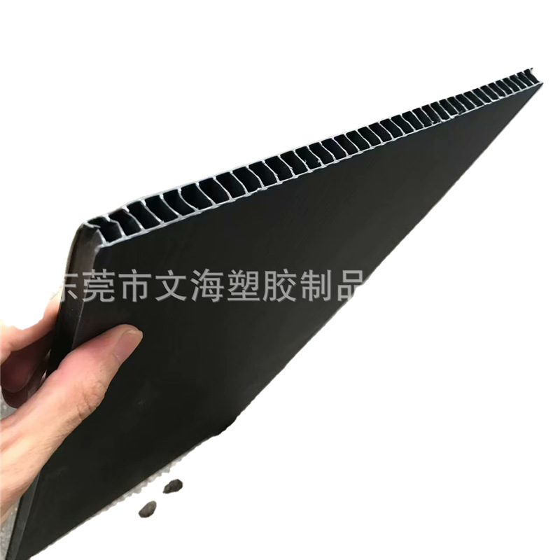 文海供应pp中空板板材定制多种规格款式塑料平板刀卡周转箱骨架箱