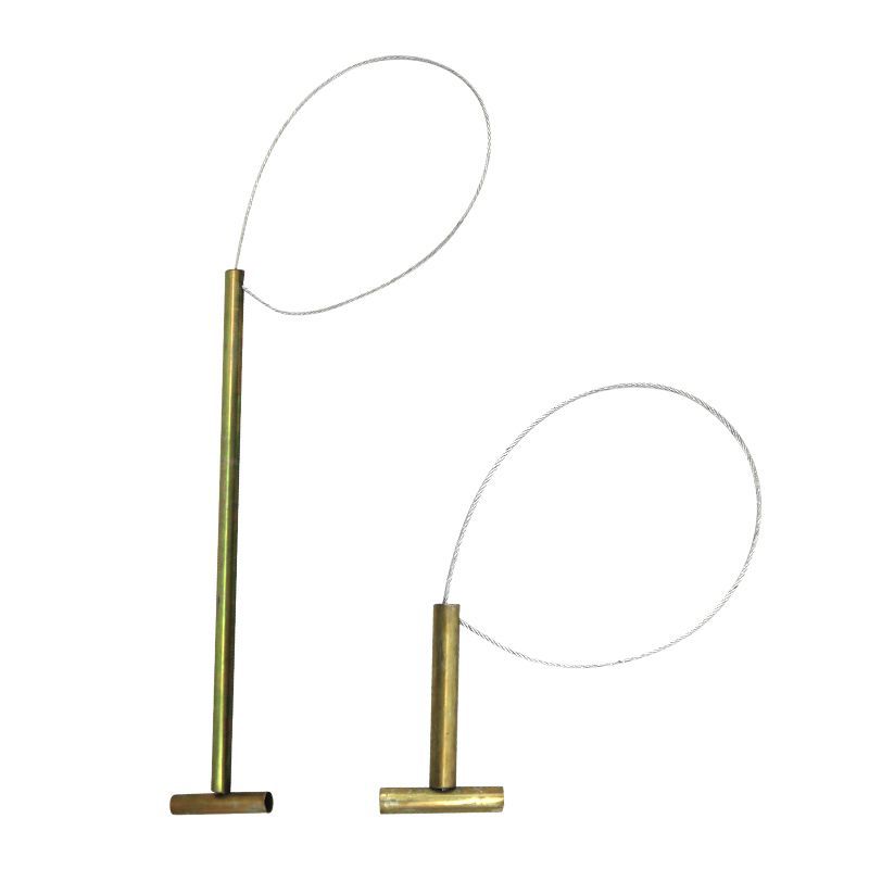 Metal veterinario establece cerdo para cerdo cuerda de acero inoxidable varilla larga, varilla corta, conservando equipo cerdo