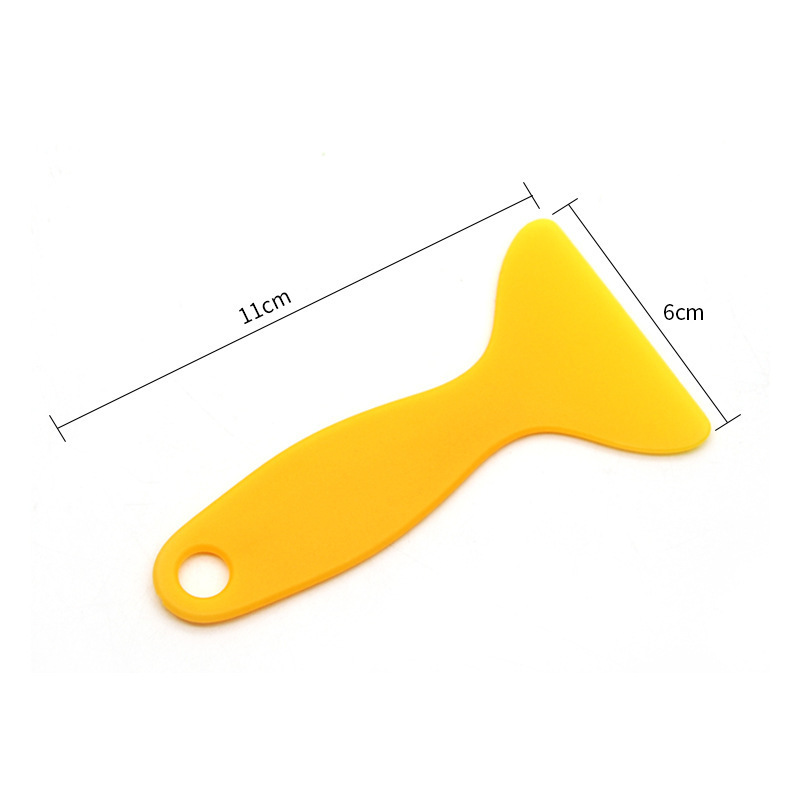 Yellow scraper glass film tool car lights with decorative beauty…