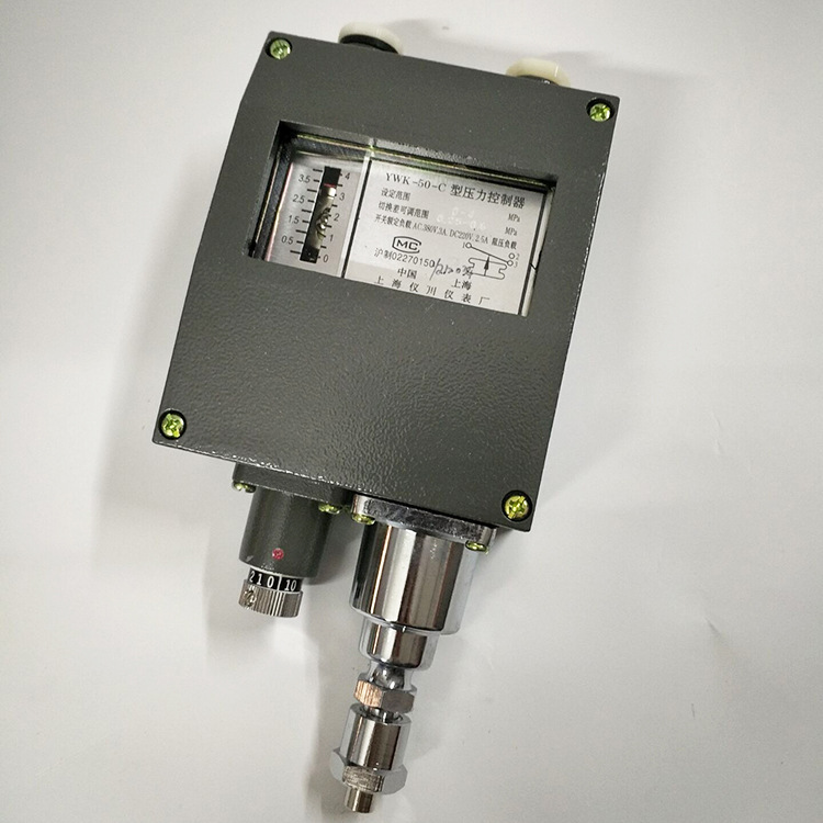 上海仪川 雷尔达YWK-50-C压力控制器防水0-0.3 0.5 1MPA