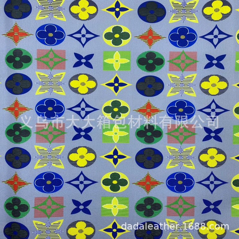600DPU digital printing, eco-friendly PU Oxford fabric digital printing, custom processing, one-stop service for sample submission detail image 6