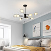 Scandinavian modern and minimalistic creative ceiling lamp for living room for bedroom, Nordic style, internet celebrity