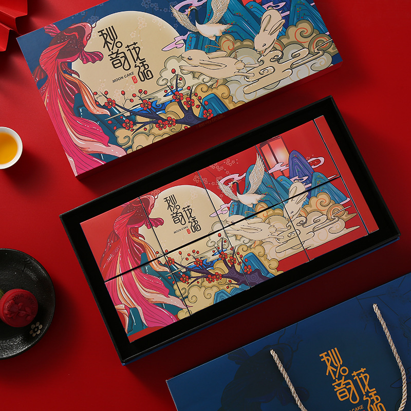 Mid-Autumn Festival Moon Cake Gift box Live network Explosive money Momoyama Manufactor Direct selling wholesale Group purchase