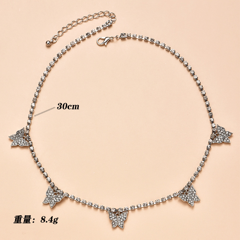 Fashion Simple Butterfly Women's Alloy Necklace Accessories display picture 1