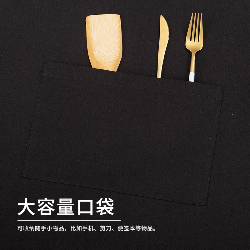 Delantal cocina casera lindo estilo japonés impermeable a prueba de aceite imprimible ropa de trabajo abrigo de moda de estilo coreano de las mujeres para adultos