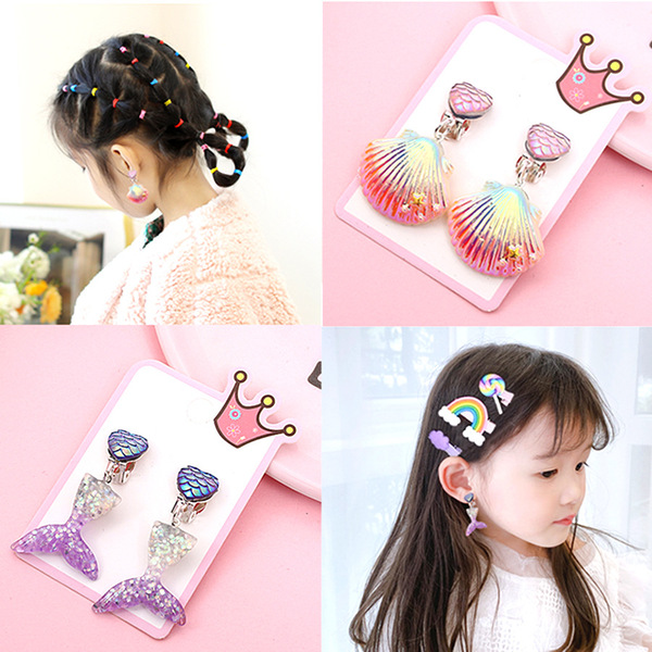 Children's marine ear clips