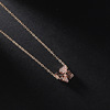 Accessory, necklace, pendant, chain for key bag , suitable for import, simple and elegant design