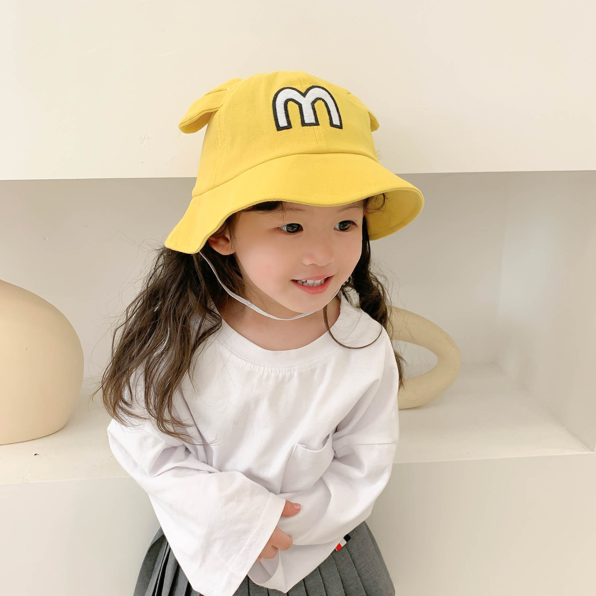 children s artoon embroidered sun hat NSCM41307