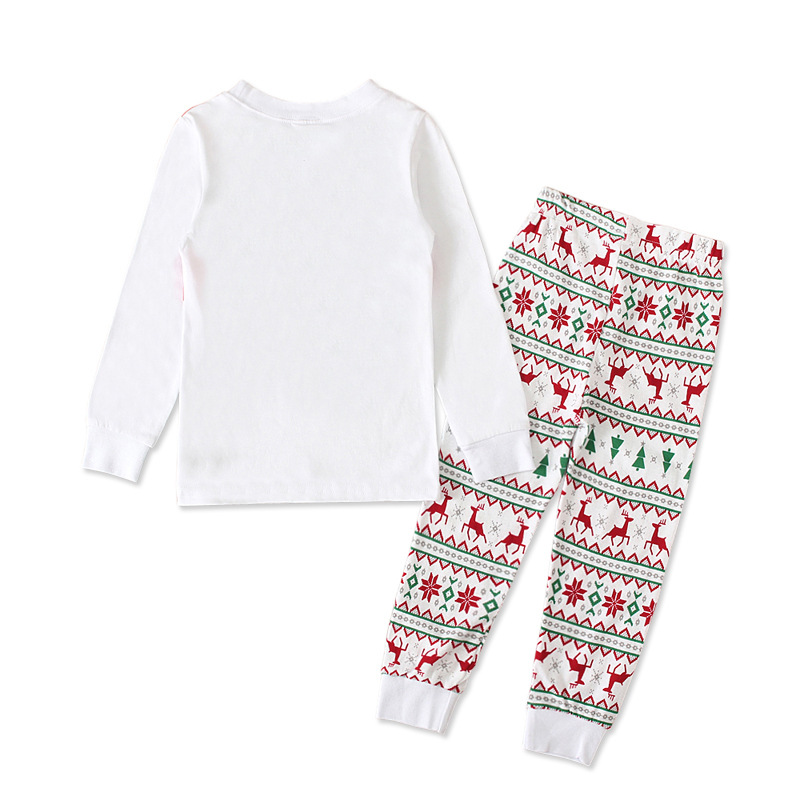 Weihnachten Kinder und mädchen Weihnachten Elch Langarm T-shirt + Hose 2 stück homewear kinder set_voghion.com