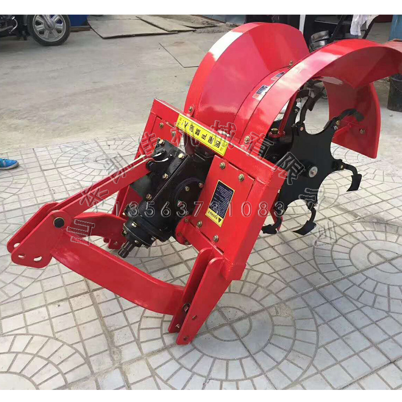 山地丘陵开沟机可开挖矩形槽塑料大棚外边缘埋土和排水沟作业供应