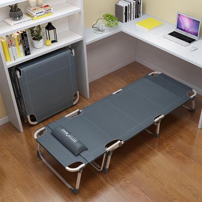 折叠床单人办公室午睡午休神器躺椅家用陪护便携行军两用床|ms