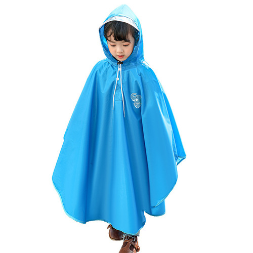 Children's raincoat boy child full body waterproof girl baby kindergarten elementary school student riding poncho one-piece raincoat