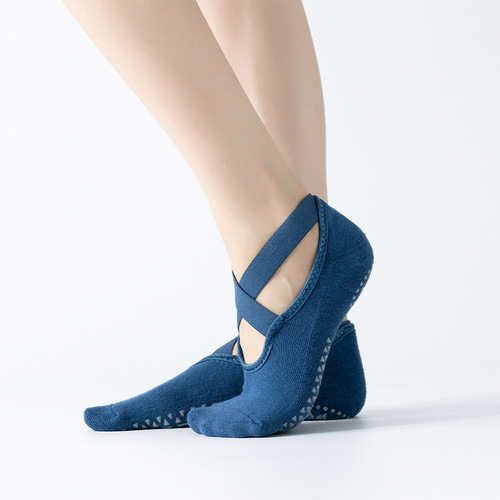 Manufacturer wholesale yoga socks round toe terry yoga socks floor socks dance socks pilates yoga socks thick socks