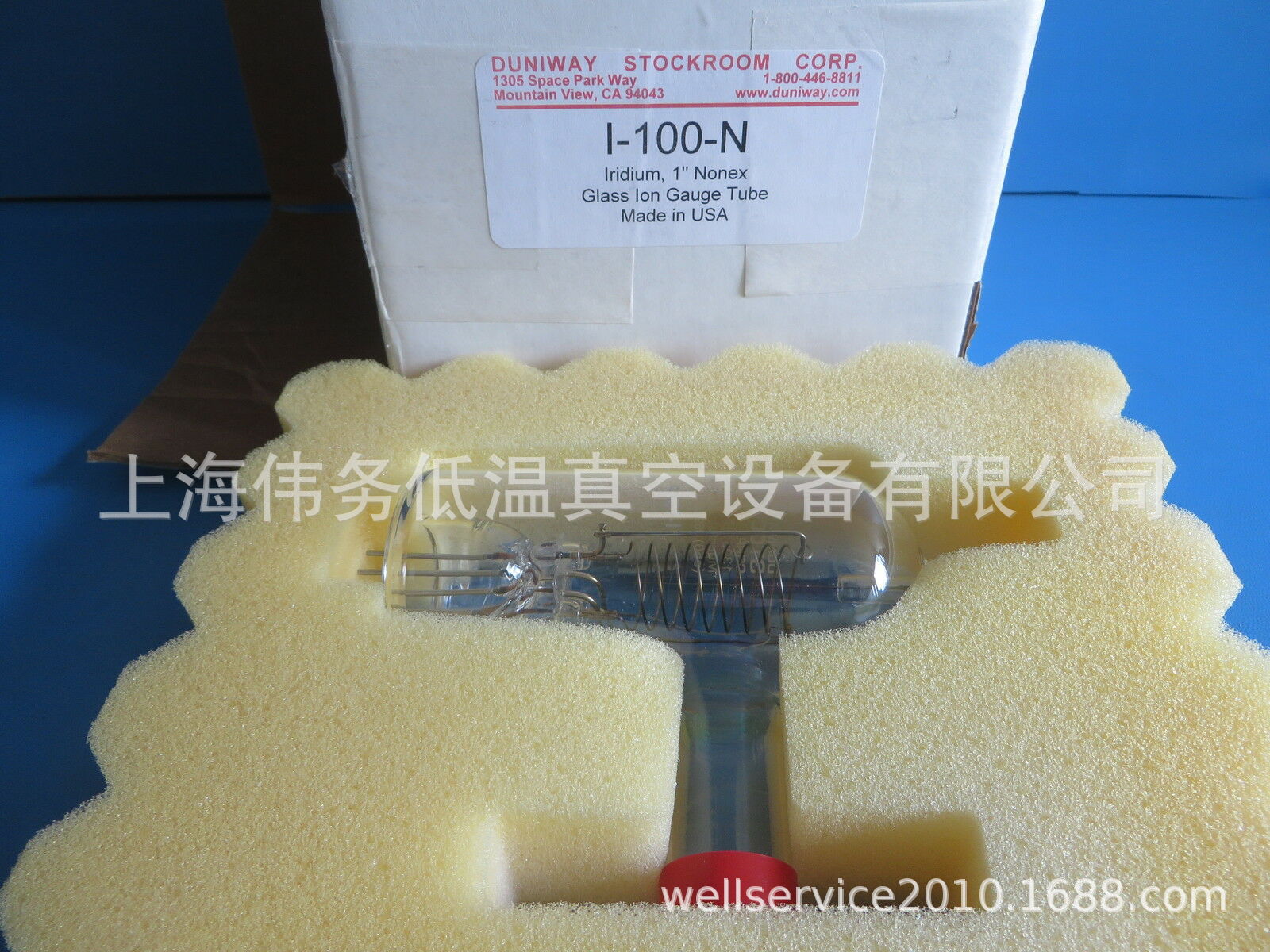 Duniway I-100-N Ion Gauge