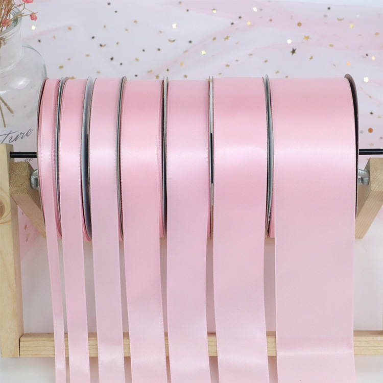 厂家定制再生涤纶织带  再生可回收可乐瓶再生涤纶带 包装丝带