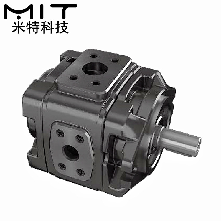 HG1O/HG11系列内啮合齿轮泵高压油泵P型平键轴液压泵n95口罩机