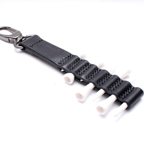 Golf Ball Pin Storage Bag Outdoor Tee Wood Pin Holder Leather Case Golf Accessories Product