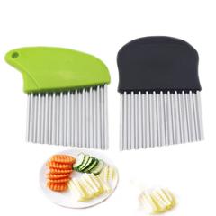 不鏽鋼狼牙土豆切薯條切片波浪刀洋蔥條刀多用家用廚房切菜器