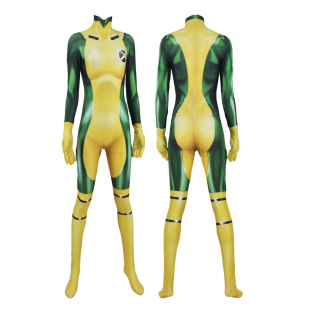 X-MEN X-War police naughty Lucha female Rogue cosplay one-body tights Halloween costume