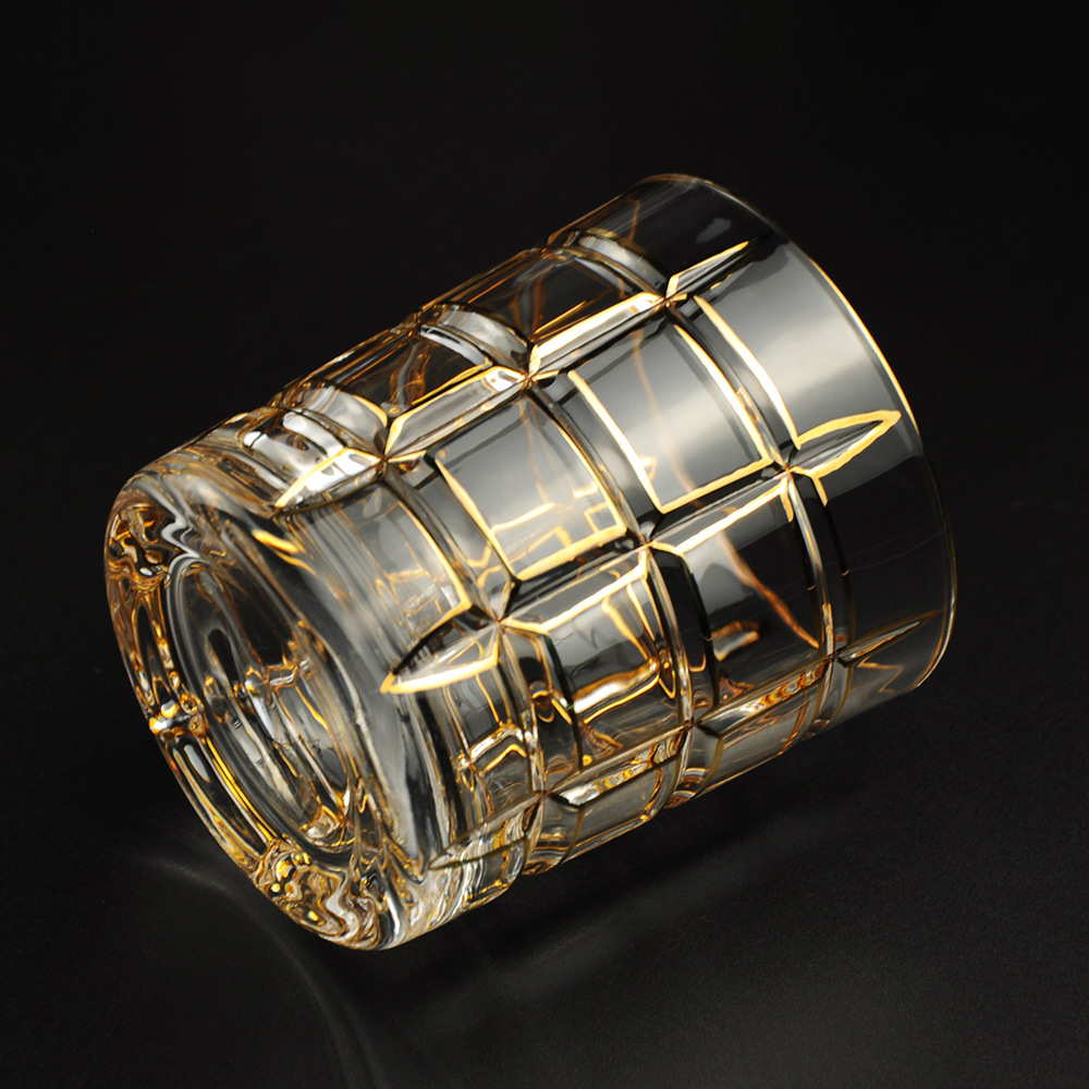 出口玻璃杯透明茶杯加厚杯子家用客厅水杯女耐热单个餐厅玻璃酒杯