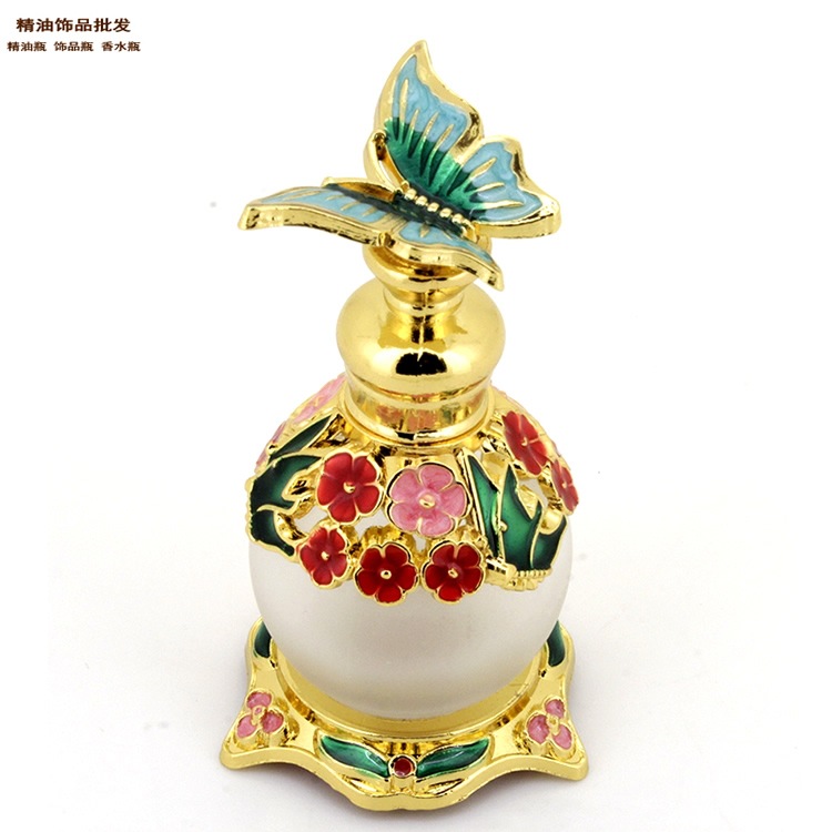 中国精油饰品网15ml绿色蝴蝶盖大底球形香水瓶10.jpg
