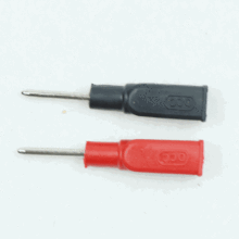 測試線線4mm插孔全銅的試驗插針DCC針型插頭2*18.5電力專用針插