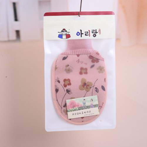 Arirang bath towel, hibiscus screw double-sided bathing gloves, adult men's and women's bath towel, bath towel H052