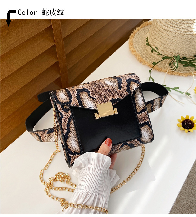 New  Texture Small Square Bag Korean Fashion Wild Chain Shoulder Bag display picture 10