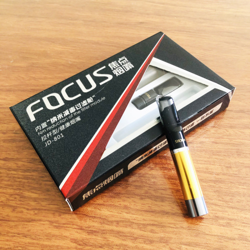 Focus cigarette holder healthy double layer filter JD802 cigarette holder JD-302 smoking cigarette holder 305 806