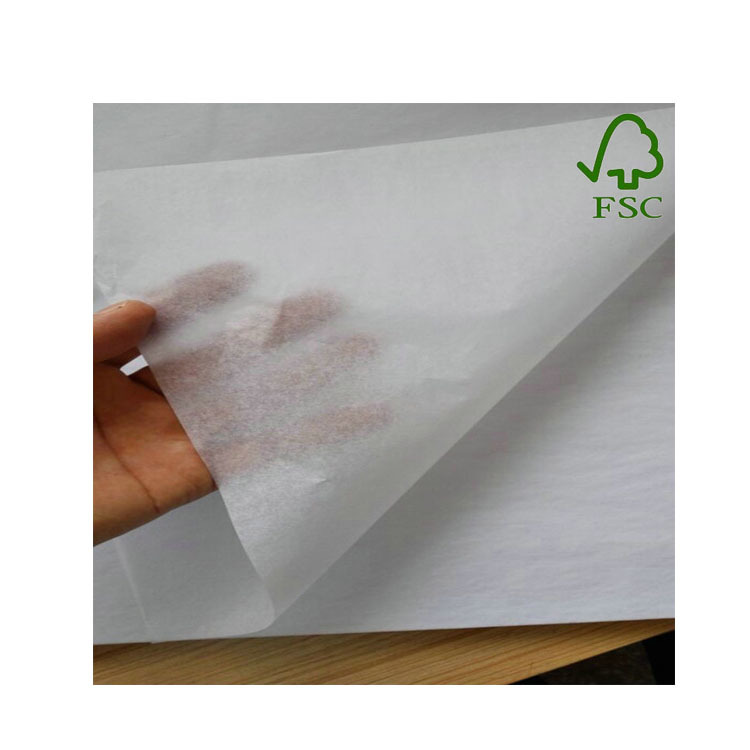 长期供应纯白色鲜花包装纸 白色防潮纸拷贝纸 648*953