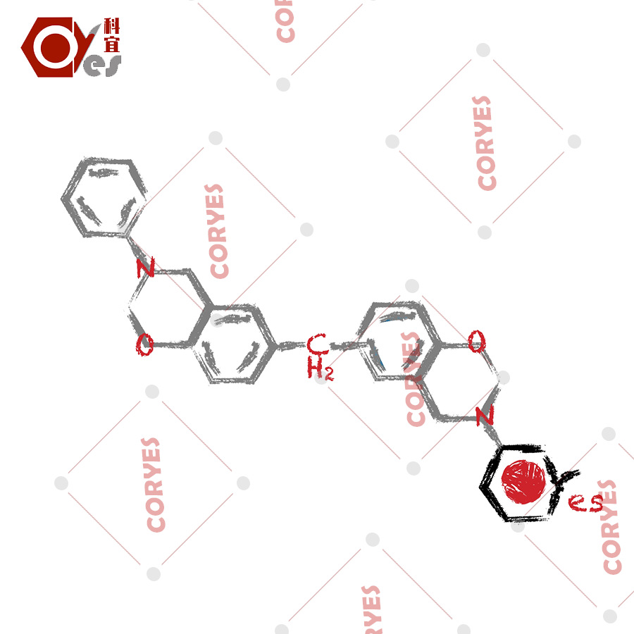 双酚 F 苯并噁嗪树脂-无卤/耐高温/低介电损耗覆铜板用