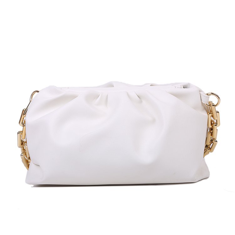 270g Weight Lock clasp Closure Type Single Shoulder Strap Strap Type Underarm Bag Bags Type Casual, Shopping Occasion Pu Leather Material Solid Color Pattern All Seasons Season Women's Gender Streetwear Style Medium Size Women's Medium Pu Leather Solid Color Streetwear Cloud Shape Lock Clasp Underarm Bag 23