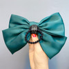 Hairgrip with bow, hair accessory handmade, Korean style, wholesale