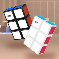 Qiyi Magic Cube New 123 Irregular Shape Cube 123 Sticker Beginner Solid Color Brain-Teasing Intelligence Toy