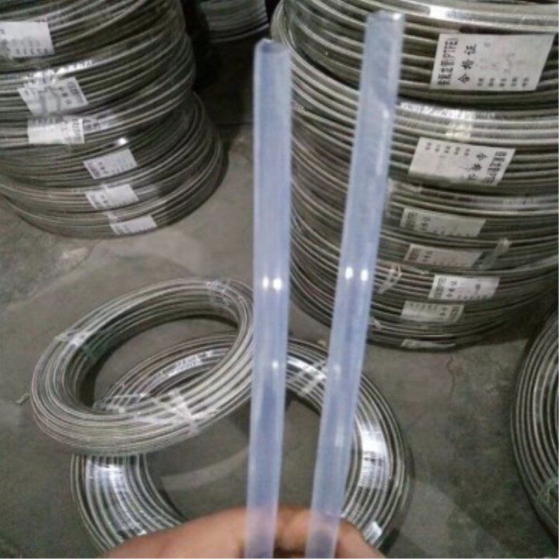 HDPE transparent PTFE PTFE tube Stainless steel weave Teflon tube high pressure Teflon tube Teflon tube