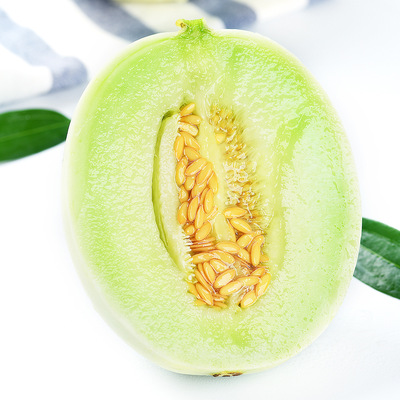 山東【玉菇甜瓜】新鮮水果應當季玉姑哈蜜香瓜壹整箱脆甜多汁蜜瓜
