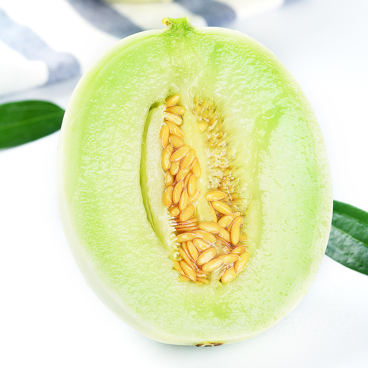 山東【玉菇甜瓜】新鮮水果應當季玉姑哈蜜香瓜壹整箱脆甜多汁蜜瓜