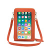 Polyurethane capacious one-shoulder bag, universal mobile phone, 2020, Korean style, touch screen