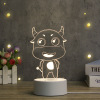 Cartoon acrylic creative table lamp, lights, street lamp, night light, 3D, creative gift