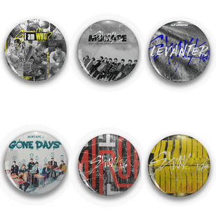 Stray Kids new badge STAY peripheral chest chapter brooch jewelry Go Sheng menu