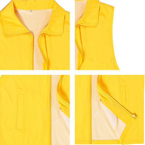 Volunteer vest customized advertising volunteer supermarket work clothes travel leisure outdoor activity class uniforms printed with logo