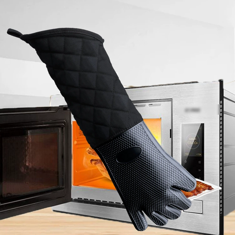 Long silicone gloves, 60cm